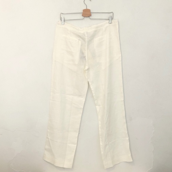 Island Importer Boys Size 14 Linen Pants in Ivory NWT - Picture 2 of 3